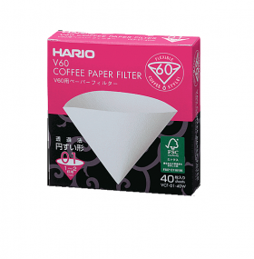 Hario V60 Papirfilter 01/40 stk 