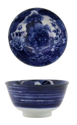 Tokyo Design Japonism Tayo Løve Bolle Ø12,7x6,8cm blå