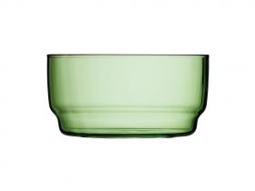 Lyngby Torino glasskål 12x6 cm grønn