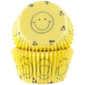 Cacas Muffinsform 5x3,5 cm 50 pk Smiley