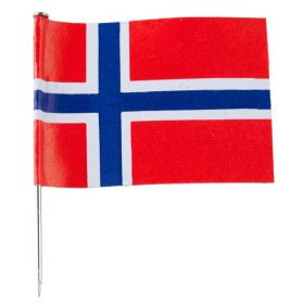 Cacas Norske flagg 10 pk