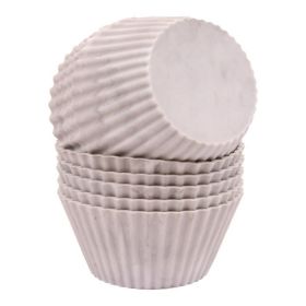 Cacas Muffinsformer silikon 12 pk 5x3,5 cm Marmor