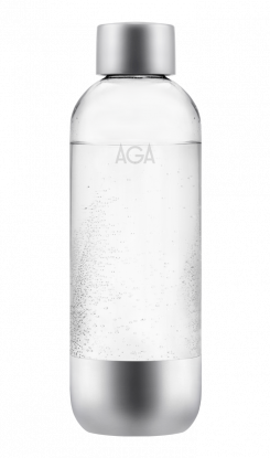 AGA vannflaske 1L stål 