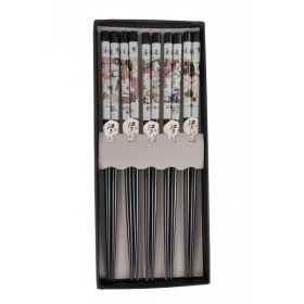 Tokyo Design spisepinner Bambus 5 par m/elskende par 22,5 cm 