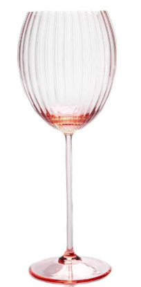 Anna von Lipa Lyon hvitvinsglass 38 cl rosa