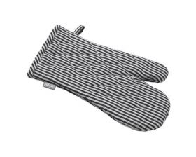 Bastian Jumbo grytevott striper sort/natur striper 28/33x18 cm