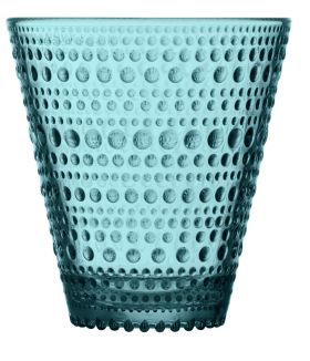 Iittala Kastehelmi vannglass sjøblå 30 cl