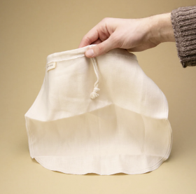Concept Zero Nut Milk Bag biodynamisk hemp 31x30 cm