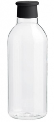 Rig-Tig drikkeflaske svart 0,75 L