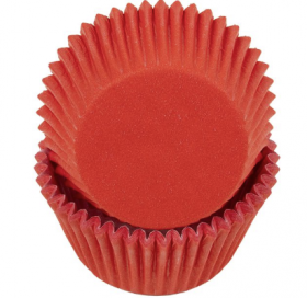 Cacas Muffinsform Ø5X3,5cm 50 pk rød