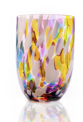 Anna von Lipa Splash vannglass Multi-full 25cl