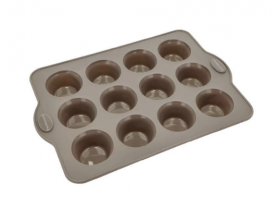 Blomsterberg Muffinform silikon 12 stk Latte 