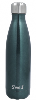 S'well Termoflaske trelags vakuumisolert m/skrukork rustfritt stål 0,5 L Green Sapphire