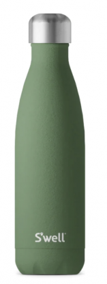 S'well Termoflaske trelags vakuumisolert m/skrukork rustfritt stål 0,5 L Green Jasper 