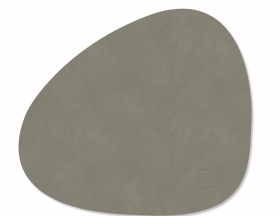 LINDDNA bordbrikke curve 35X45 cm Nupo Flint Grey