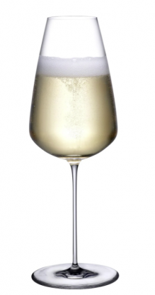 Stem Zero Vertigo unikt munnblåst Champagneglass 45 cl