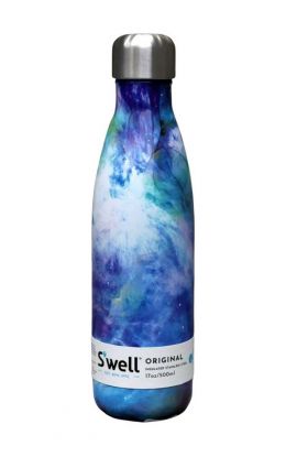 S'well Termoflaske trelags vakuumisolert m/skrukork rustfritt stål 0,5 L Blue Nebula